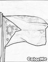 Philippines Flag Philippine Drawing Color Getdrawings Journey Through Islands Their sketch template