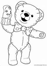 Pandy Andy Coloring Pages Bear Cartoon Teddy Cartoons Color Character Printable Print Sheets Supercoloring Drawing Coloriage Dibujos Playing sketch template