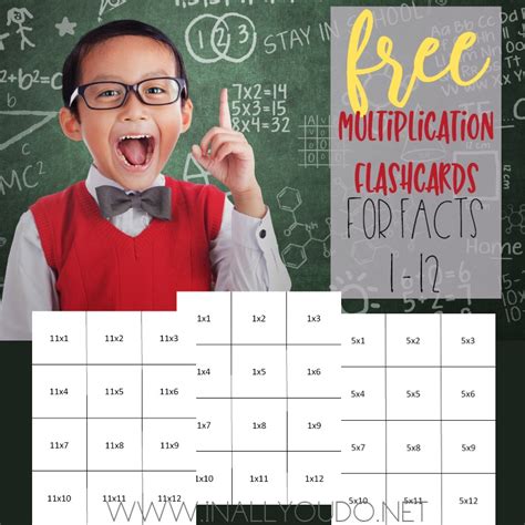 printable multiplication flashcards thrifty homeschoolers