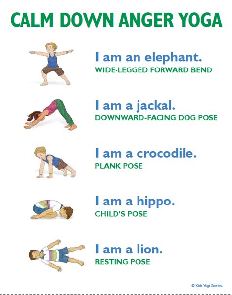 simple yoga sequences  kids kids yoga stories