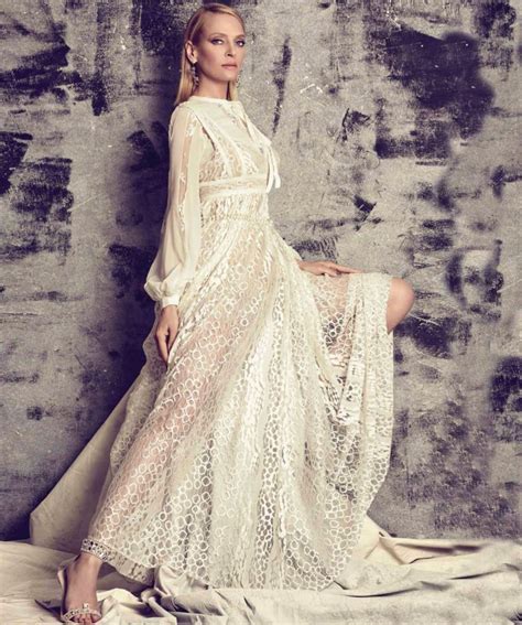 Duchess Dior Uma Thurman By Xevi Mutane For Harper S