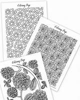 Coloring Spring Adults Sheets Adult Pages Mandala Book Printable Mania Flower Favecrafts sketch template