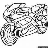 Coloring Bike Pages Dirt Ducati Bikes Motor Motorcycle Sportbike Harley Davidson Motorbike Thecolor Motorcycles Toddlers Motorbikes Drawing Motocross Line Kids sketch template