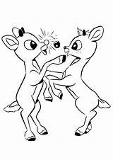 Rudolph Reindeer Nosed Clarice Tulamama Book Printables sketch template