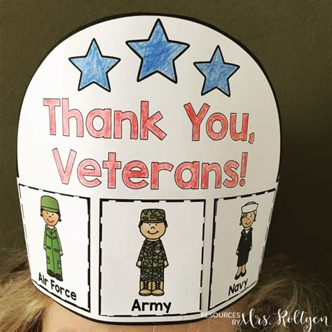 printable veterans day activities  kindergarten