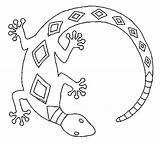 Mandala Lizards Pages Malvorlagen sketch template