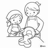 Quotidiana Azioni Quotidiane Asilo Sonia Attività Colorare Pittogramma Pagine Lingua Colori Apprendimento Infantile Infantili Libri Materna sketch template