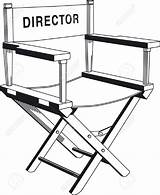 Director Chair Directors Clipart Vector Direction Clip Movie Hollywood Clipground 20clipart sketch template