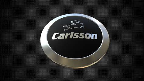carlsson logo  model cgtrader