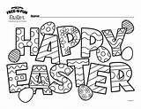 Easter Coloring Kids Contest sketch template