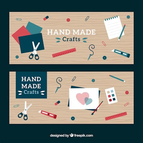 banners  crafts vector