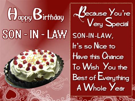 son  law birthday quotes quotesgram