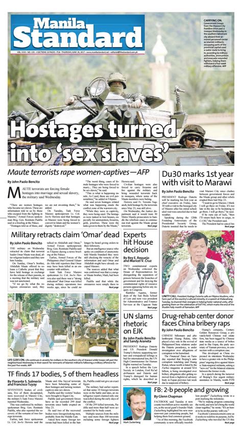 Manila Standard 2017 June 29 Thursday By Manila Standard Issuu