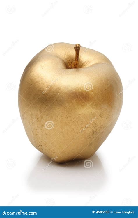 gold apple stock photo image  vegetarian apple gold