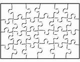 Puzzle Shapes Classroom sketch template