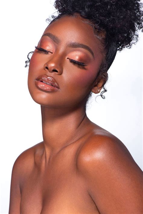 Pin By Leyla On ☆ Justine Skye Black Girl Makeup Makeup For Black