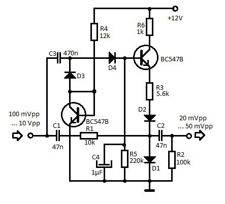 mini audio compressor schematic