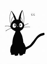 Jiji Ghibli Miyazaki Studio Cat Delivery Service Kiki Hayao Lover Anime Deviantart Tattoo Totoro Cute Par Drawing Character Kikis Gigi sketch template