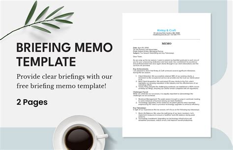 briefing memo template   word google docs