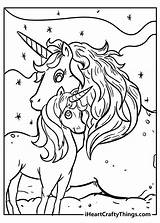 Iheartcraftythings Unicorns Magical sketch template