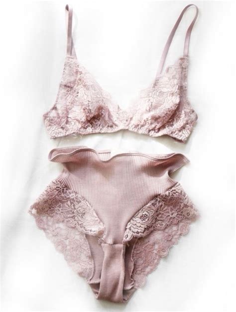 underwear lingerie pink lace pink underwear bra