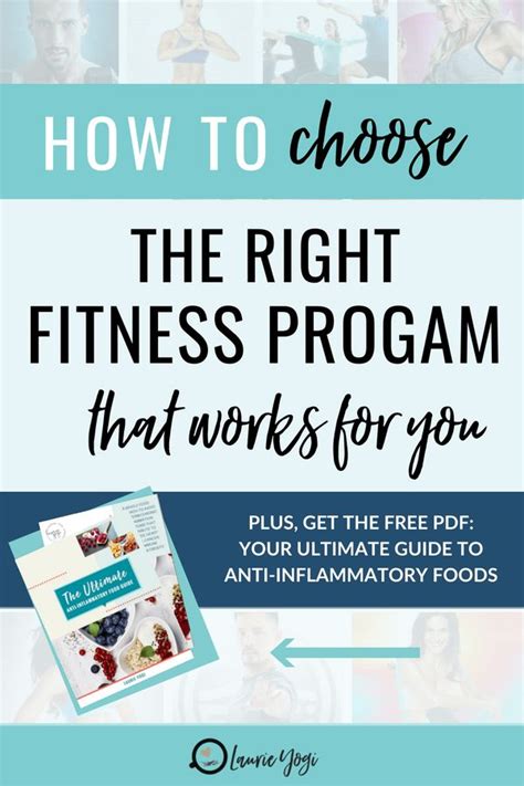 essential questions      choosing  fitness program workout programs