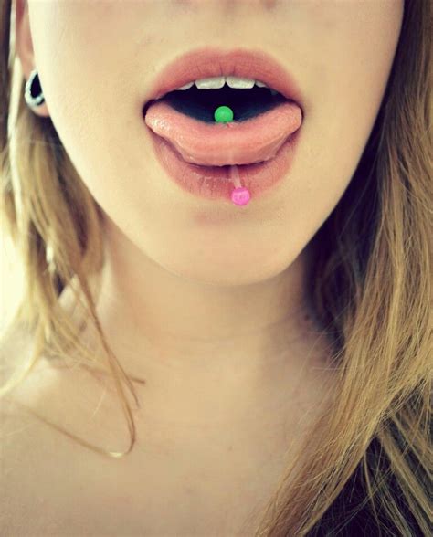 piercing♡ tongue piercing jewelry tongue piercing bellybutton piercings