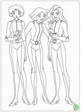 Totally Spies Coloring Pages Barbie Dinokids Spy Print Sheets Printable Pintar Drawings Books Adult Anime Popular Close Ecoloring sketch template