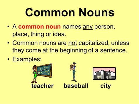 common noun english grammar