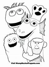 Coloring Puppet Pages Master Getcolorings Puppets Colouring Color sketch template