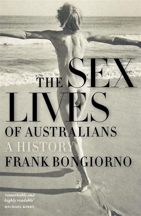 “the Sex Lives Of Australians” Wins Act Book Of The Year Canberra
