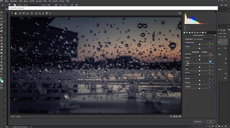 create  rain scene  cinema