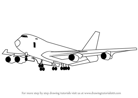 learn   draw  boeing  airplanes step  step drawing tutorials