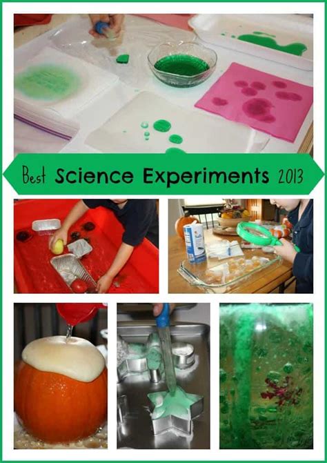 kids science experiments    saturday science linky