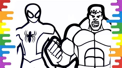 printable coloring pages spiderman  hulk candy coloring pages