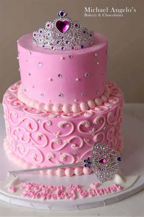 ideas  princess birthday cakes  pinterest girl cakes