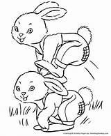 Coloring Easter Bunny Pages Cottontail Peter Kids Rabbit Bunnies Sheets Colouring Rabbits Printable Color Karate Honkingdonkey Hopping Activity Cute Books sketch template