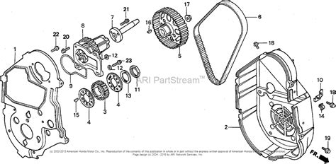 honda engines gxk es engine jpn vin ga   ga  parts diagram