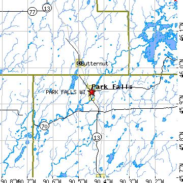 park falls wisconsin wi population data races housing economy