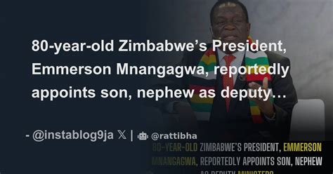 80 year old zimbabwe s president emmerson mnangagwa reportedly