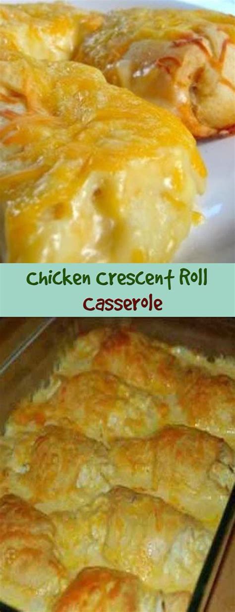 chicken crescent roll casserole crescent recipes chicken crescent
