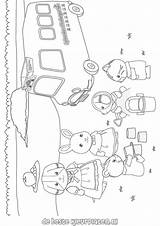 Coloring Critters Pages Calico Sylvanian Families Printable Family Kids Sheets Visit Popular Freekidscolorpages sketch template