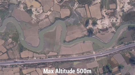dji mavic mini max altitude test  sky map cinematic