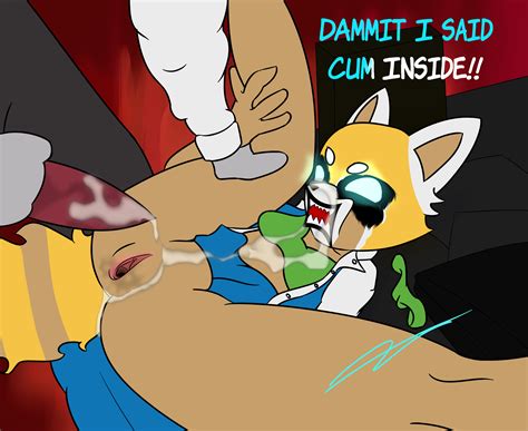 rule 34 aggressive retsuko bottomless clothed clothed sex clothing