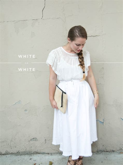 style   wear white  white verily
