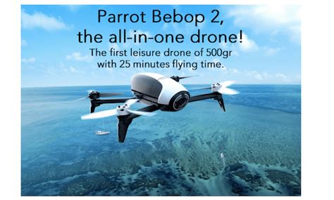 parrot bebop  drone doubles flying time  improves performance ubergizmo