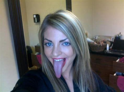 cool funpedia woman with longest tongue in the world
