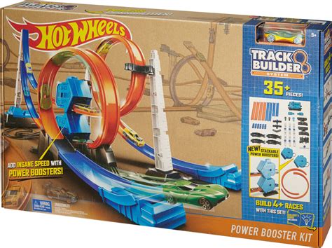 Mattel Hot Wheels Track Builder System Power Booster Kit Skroutz Gr