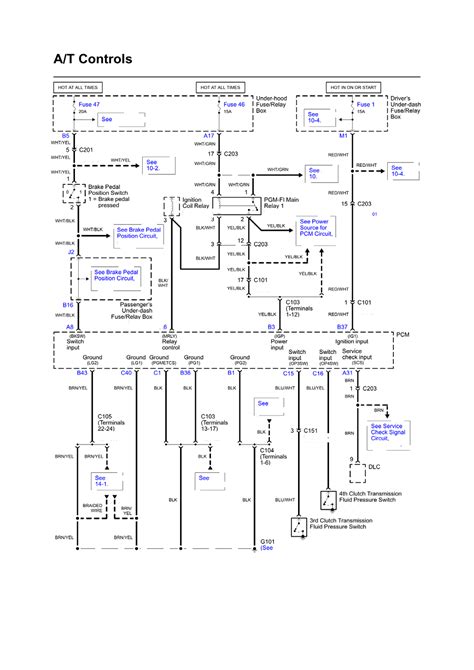 honda pilot   wiring diagrams repair guide autozone