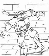 Ninja Turtles Michelangelo Ausmalbilder Frisch Coloringhome Tmnt Splinter sketch template